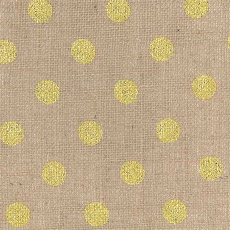 metallic gold polka dot burlap fabric|Gold Polka Dot Burlap Fabric .